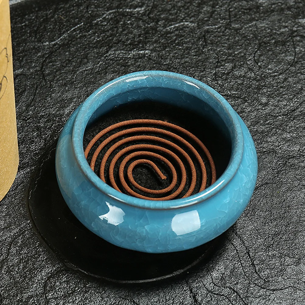 8 Pcs Coil Incense Cushion Censer Cotton Pad Holder Charcoal Cone Mats Aluminum Fireproof