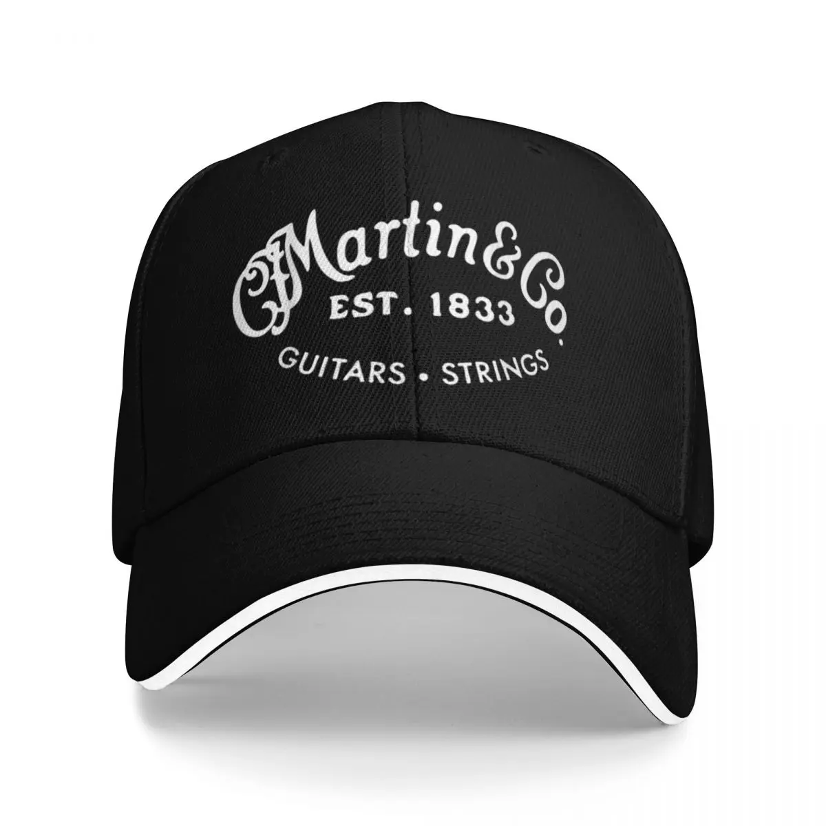 Martin Guitars Logo Merchandise Baseball Cap Sun Hat For Children Rave Hat Man Luxury Icon Mens Tennis Women's