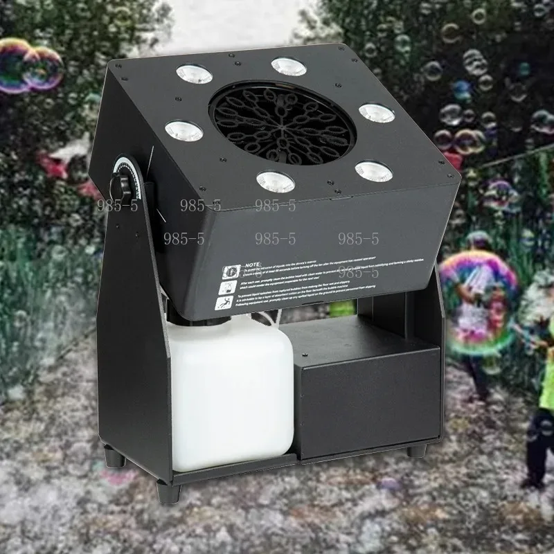 LED Remote Control Automatic Bubble Blowing Machine Special Effects Equipment For Water Park Stage Performance
