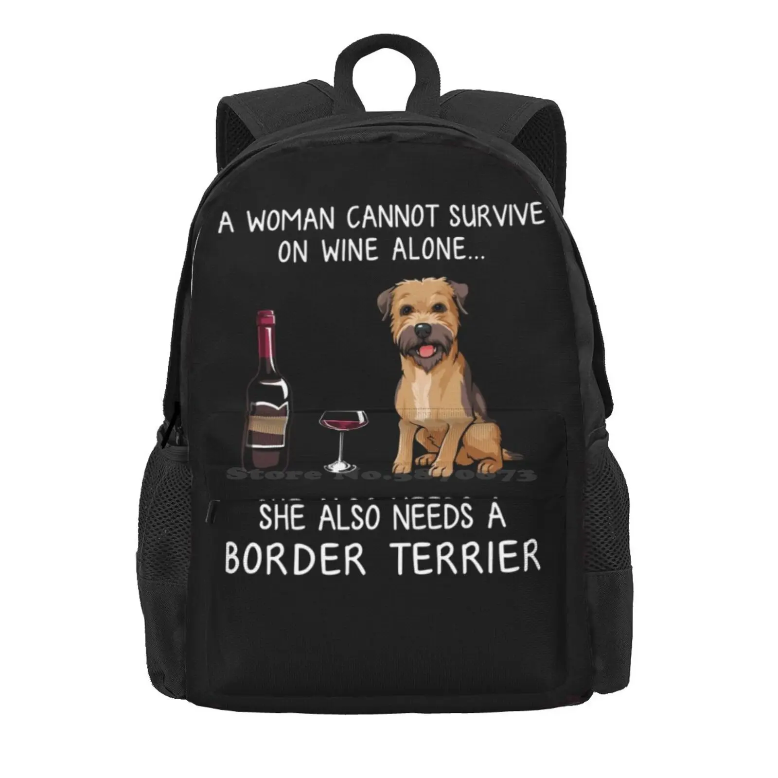 Terrier e Wine Schoolbag para cão e gato, Mochila para mãe, Bolsas de moda, venda quente, cachorro e cachorrinho, fronteira