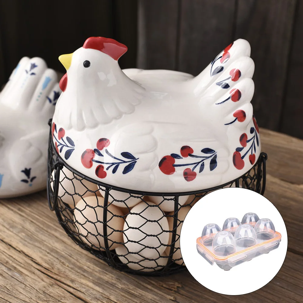 

1Pcs Mini Portable Egg Box Egg Protective Container Compact Design for Outdoor Picnic Camping Eggs Storage Organizer