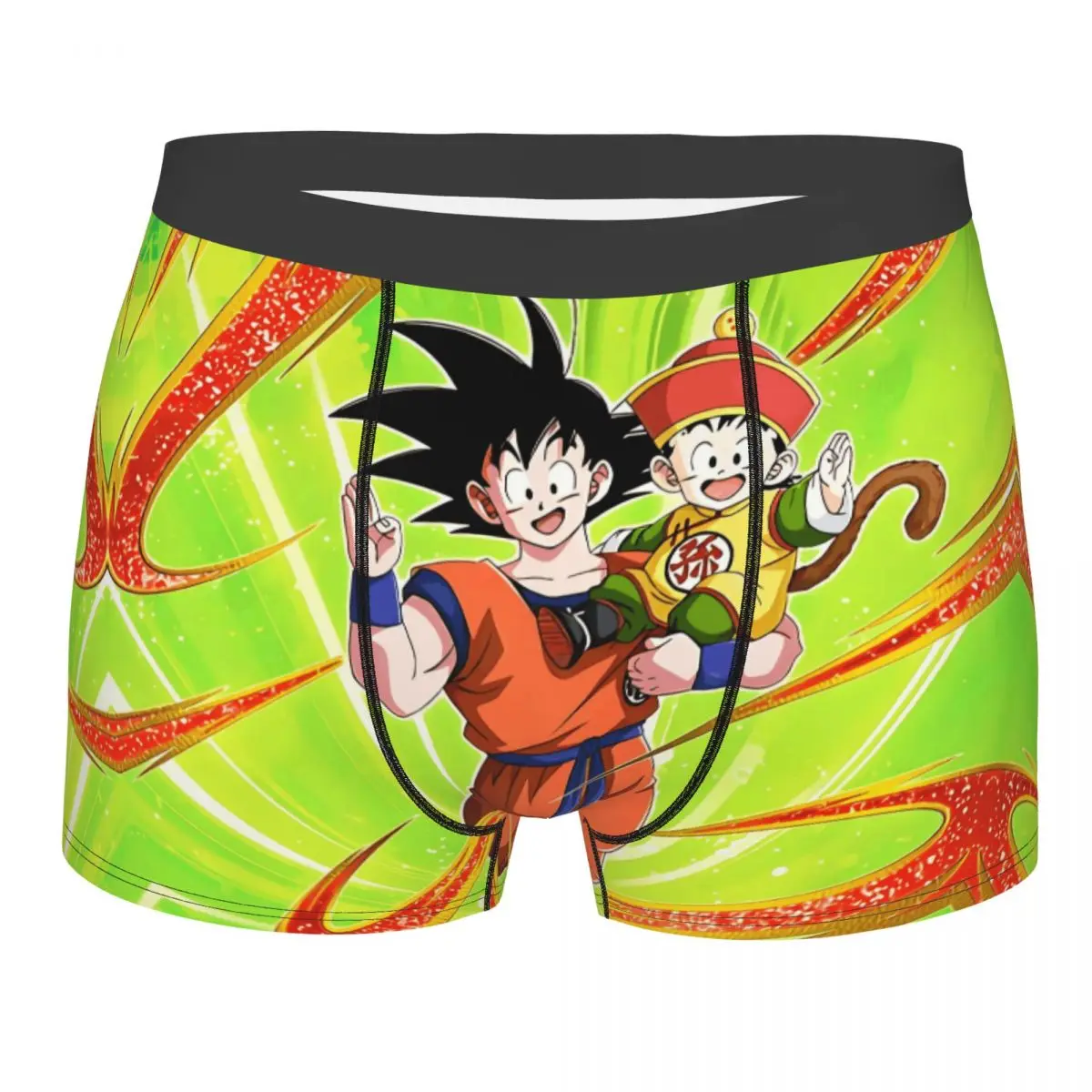 

Пользовательские боксеры в стиле аниме Гоку, мужские милые трусы с героями мультфильмов, нижнее белье, крутые трусы