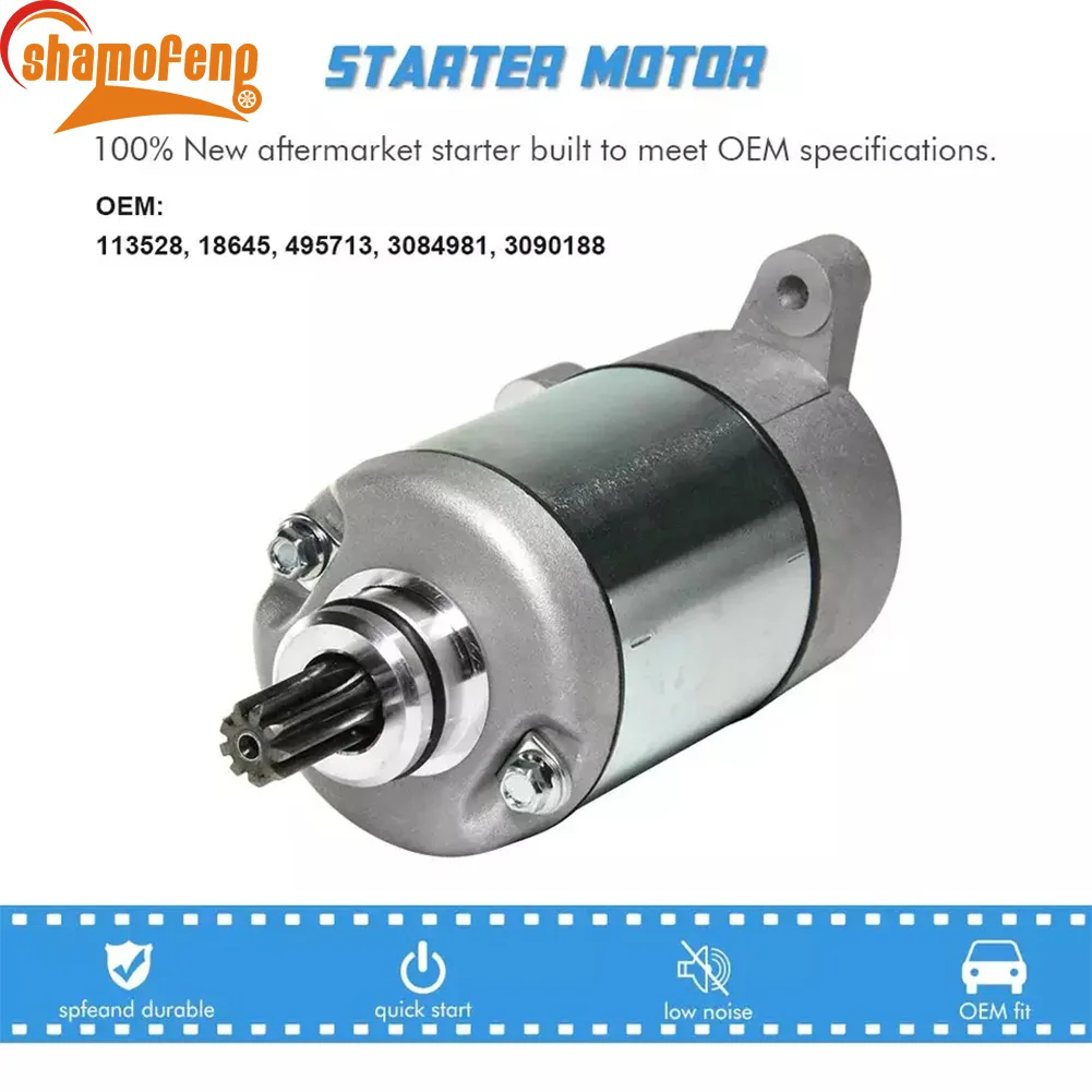 Motorcycle Starter Motor For Polaris ATV 330 335 425 500 2x4 4x4 Sportsman Scrambler Magnum Trail Boss Worker Big Boss Ranger