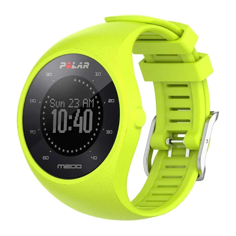 Strap for Polar M200 Watch Band Adjustable Silicone Replacement Wristbands Bracelet Waterproof