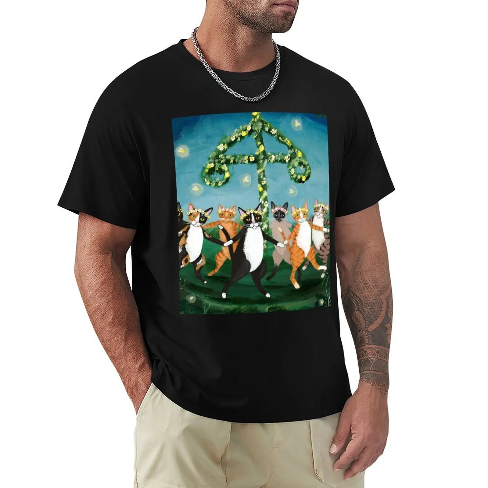 

A Midsummer Celebration T-Shirt quick-drying Clothing funny shirt cotton men workout shirt