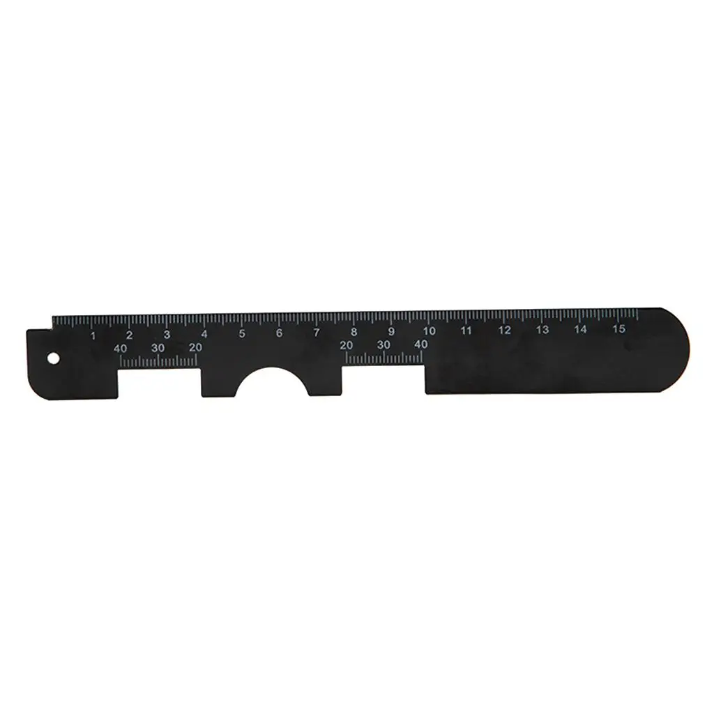 Plastic Measure Optical Vernier PD Ruler Ophthalmic Tool Ruler Accessories