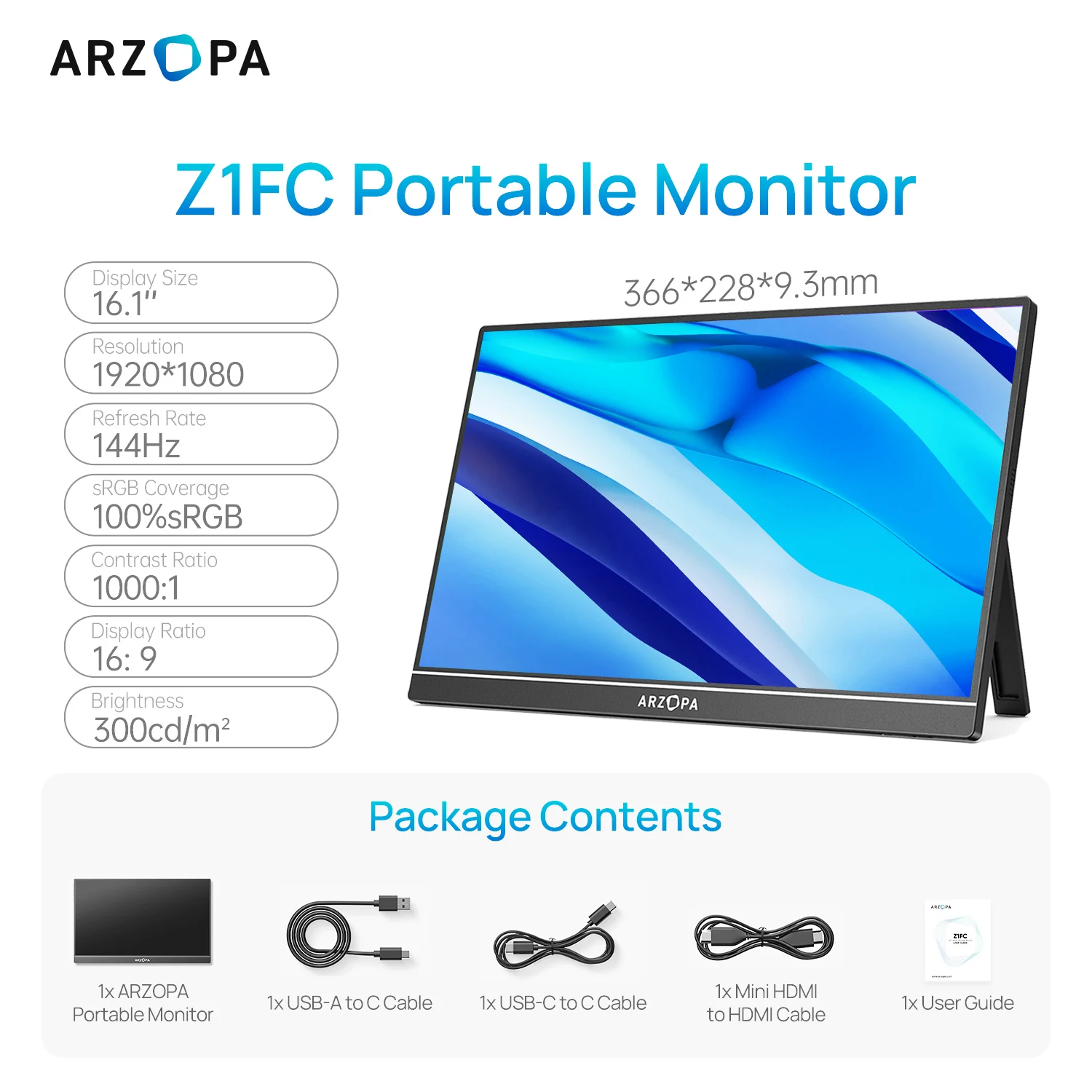 ARZOPA 16.1インチ ゲーミングモニター 144Hz Amazon.co.jp: ARZOPA 16.1インチ ゲーミングモニター 144Hz モバイル