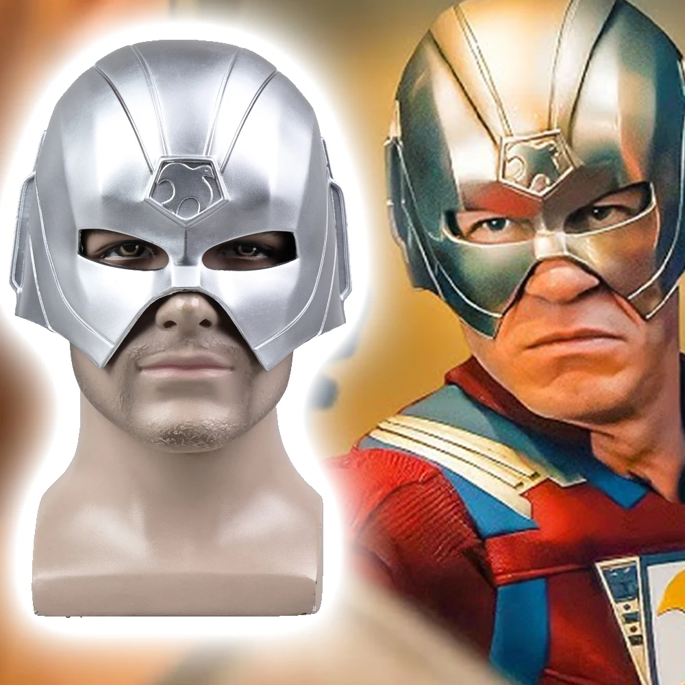 Cosplay Suicides Squad Costume paonnière casque masque PVC Christopher super-héros Halloween fête mascarade carnaval accessoire pour homme
