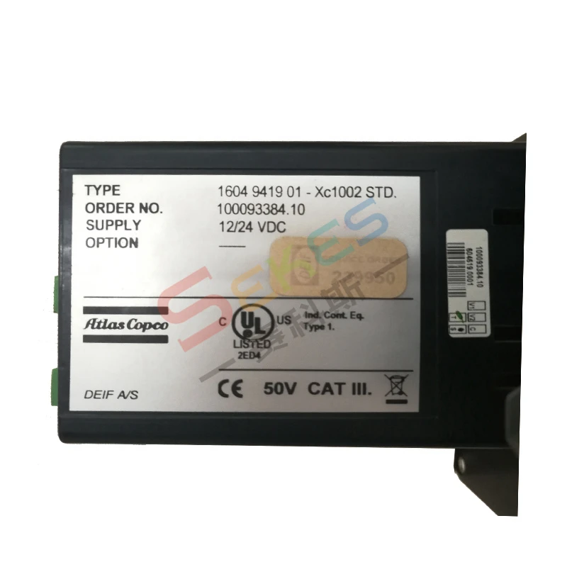 Atlas Copco Control Panel air Compressor Spare Parts Elektronikon Controller for Atlas Copco 1604941901 1900071012