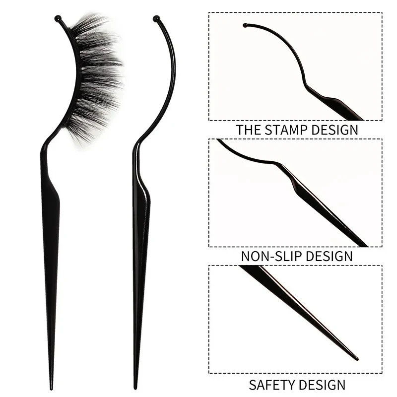 2-10Pcs False Eyelash Extension Style Display Board Grafting Eyelash Try-on Wands Applicator Showing Stand Fake Lashes Holder