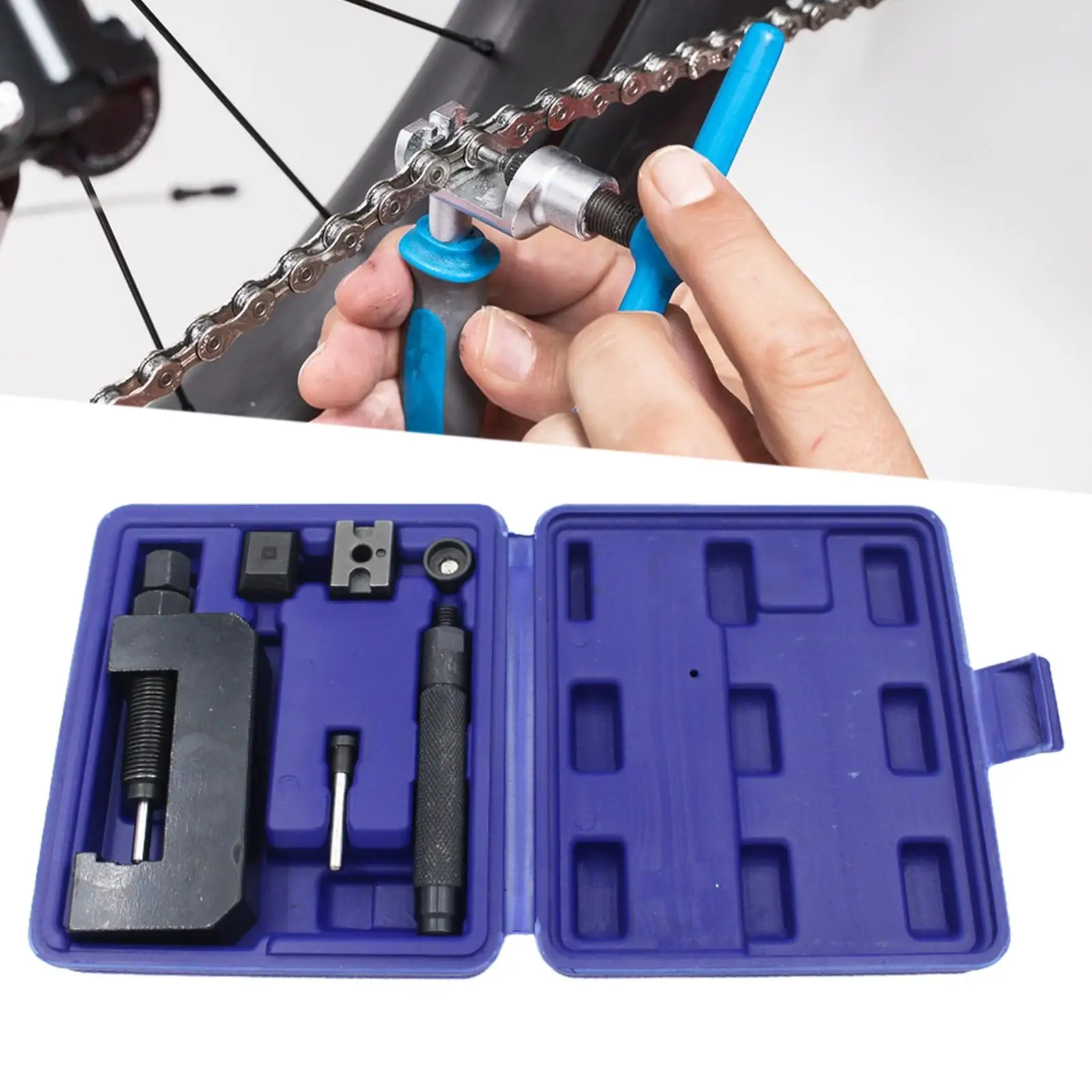 

Motorcycle ATV Chain Breaker Tool Kit Multipurpose Universal Chain Cutter