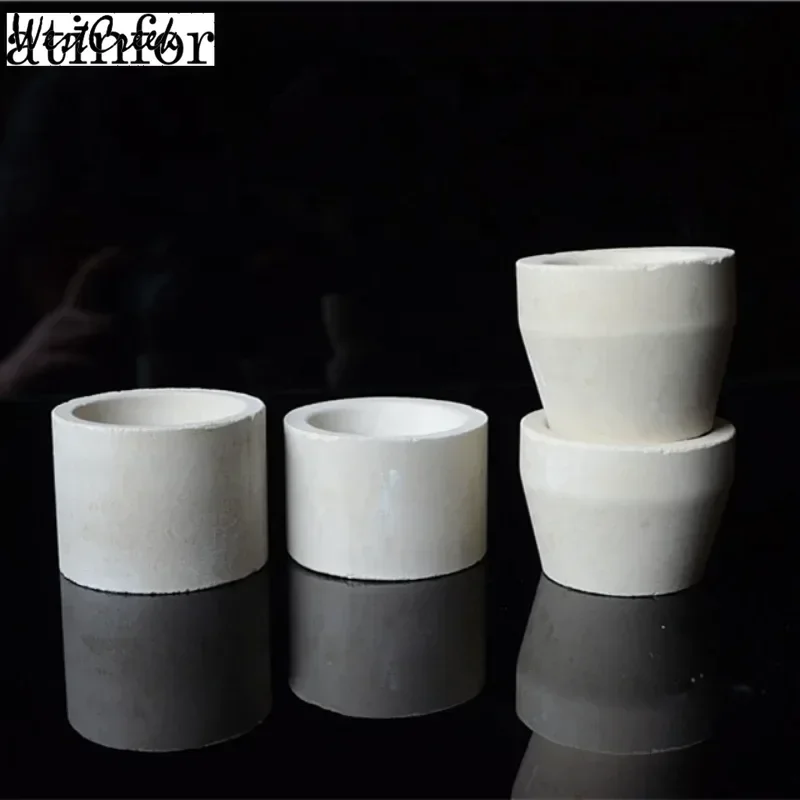 atinfor Contact us for a quote MOQ 500pcs High quality 6a 7a bone ash magnesia cupel for gold test laboratory equipment