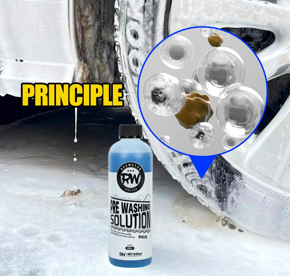 Mud Softening Agent Mud Pre-wash Solution Car Wash Solution Cleaning Pre-treatment Dirt And Grime Remover Cleaning Foam Car Wash