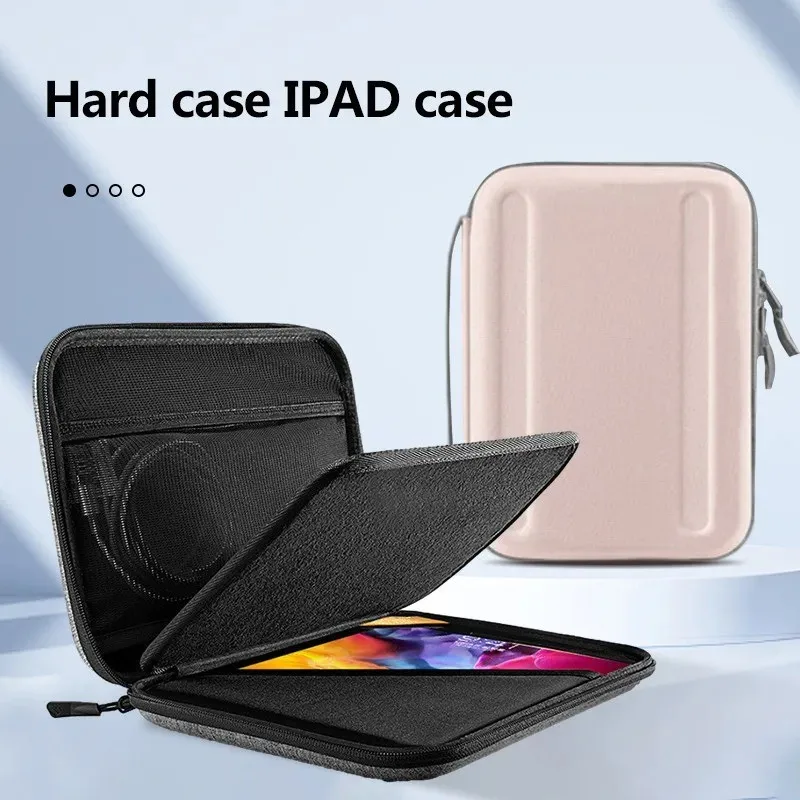 

Для Xiaomi Pad 7 Pro 2025 Mi Pad7 Poco Pad 6S Pro 12,4 Redmi Pad Pro 5G 12,1 SE 11-дюймовая многофункциональная жесткая сумка для хранения