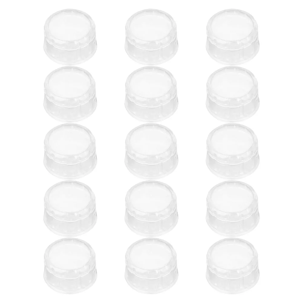 

15pcs Shaker Lids Splashproof Replacement Bubble Tea Cup Covers Milk Cocktail Press Lid Juice Beverage Tumbler Caps Leakproof