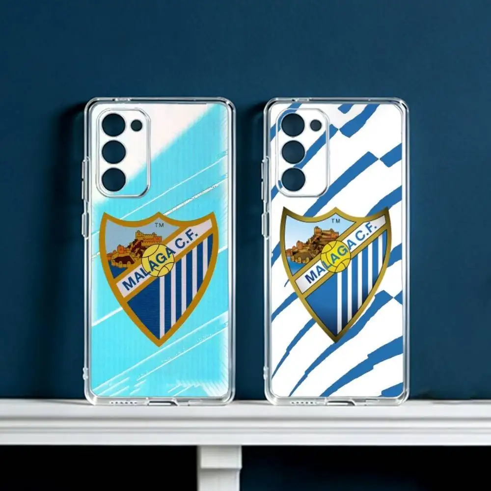 Hot M-Malaga C-CF  Phone Case For Samsung Galaxy S24 S25 S23 S22 S21 Plus S24 S25 Transparent Cover Case