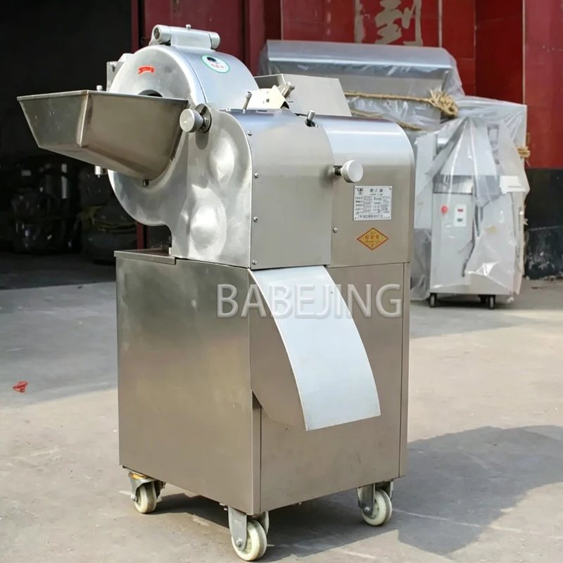 

Automatic Commercial Fruit And Vegetable Slicer for Potato Cassava Tomato - Kitchen Prep Tool