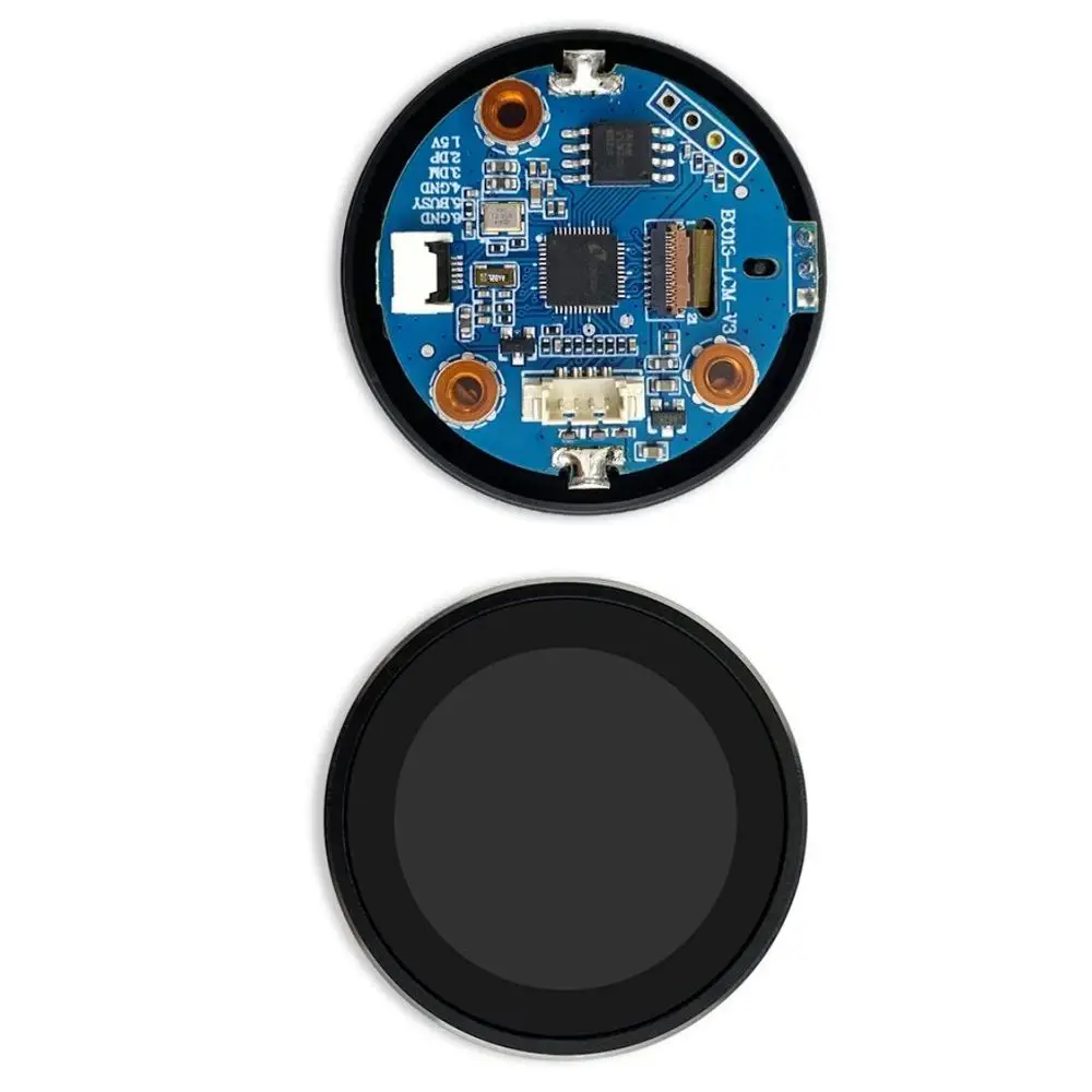 

1.28 Inch TFT LCD Display Module GC9A01 Driver 240*240 UART Knob Screen Switch Center Control Full View IPS Serial 4PIN DC5V