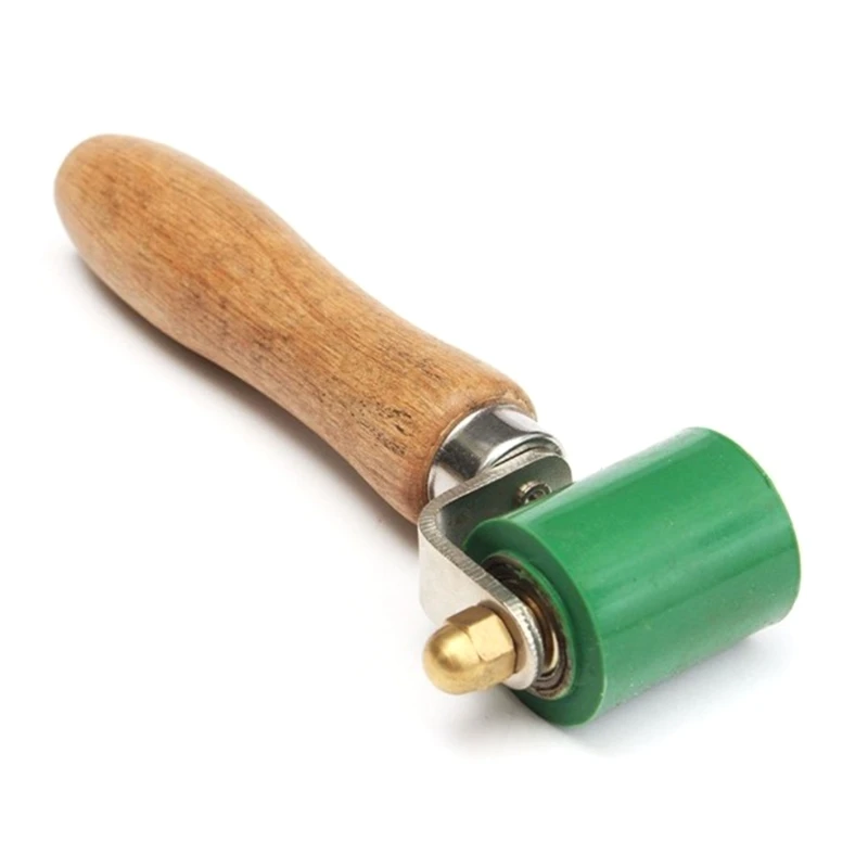 Ergonomic Wooden Handle Roller Pressure Roller Perfect for Sealing & Welding