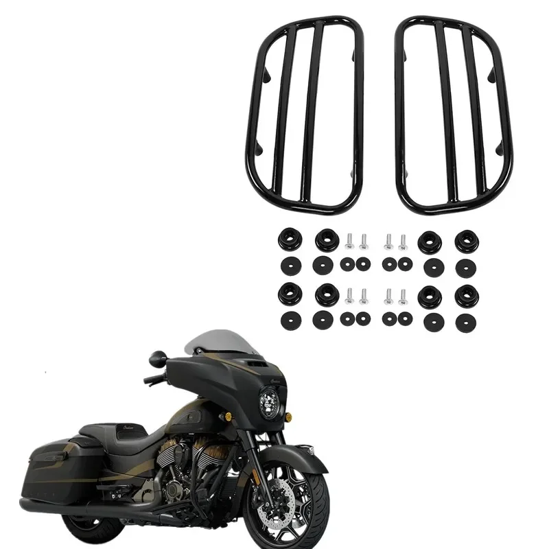 

For Indian Springfield 2016-2023 Chieftain 2014-2018 Dark Horse Roadmaster Elite Limited Moto Parts Saddlebag Lid Rack