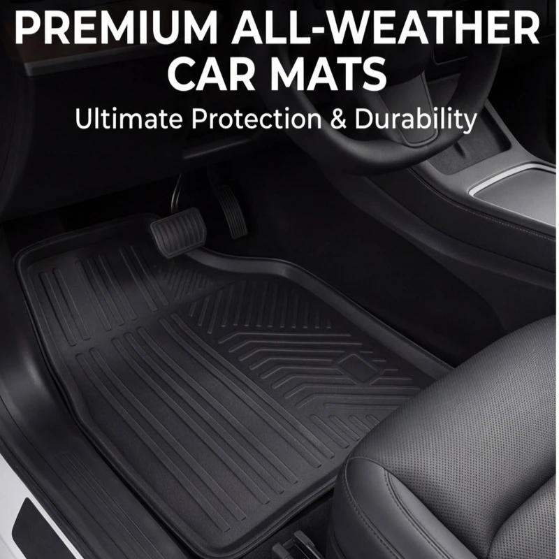 

Universal Fit EVA Car Floor Mats, Anti-Slip Imitation eva Additions for Front And Rear Seats Interior Dedicated Retrofit parts