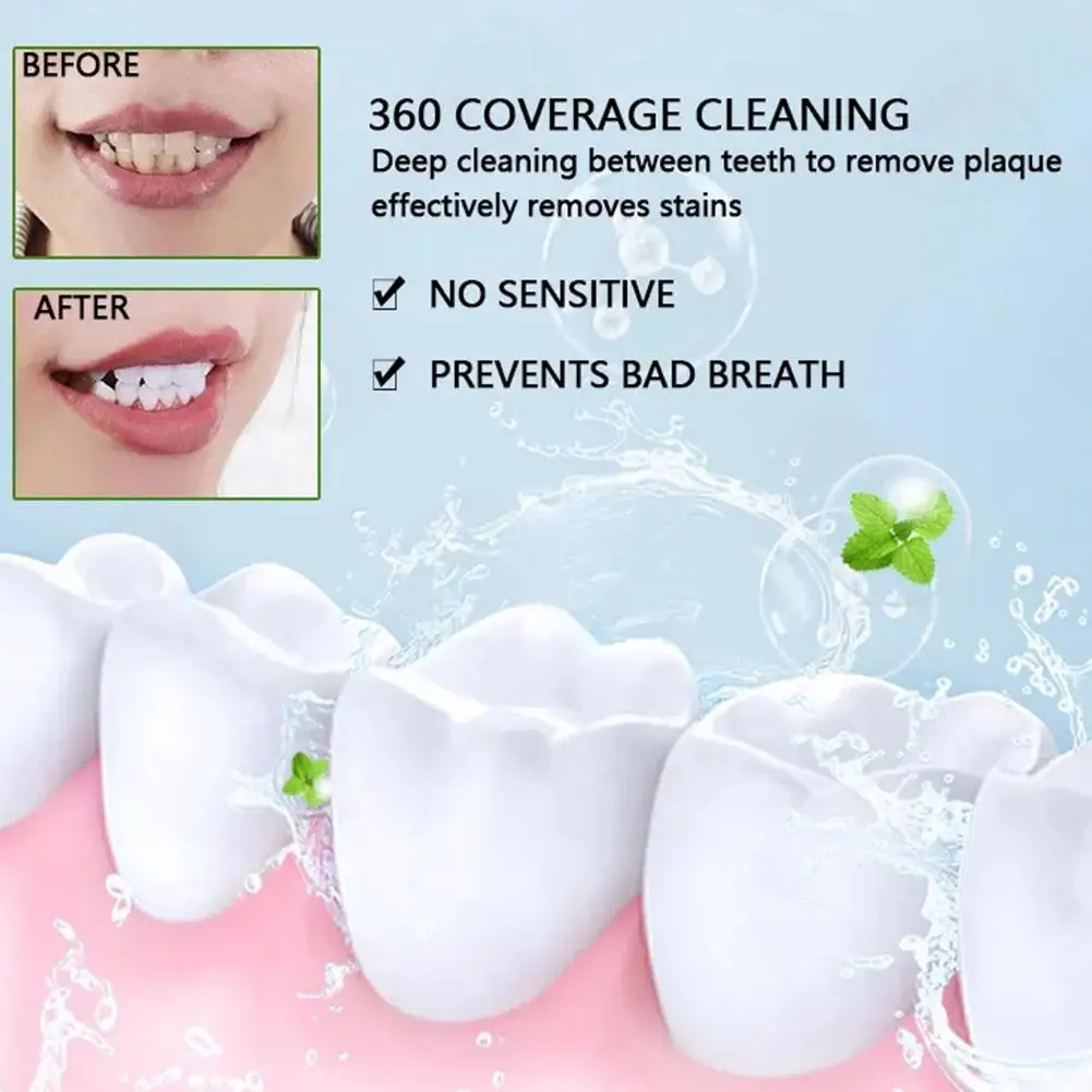 Pearl Tooth Whitening Powder Deep Cleaning Oral Hygiene Remove Plaque Yellow Stains Teeth Fresh Breath Dental Care Toothpaste