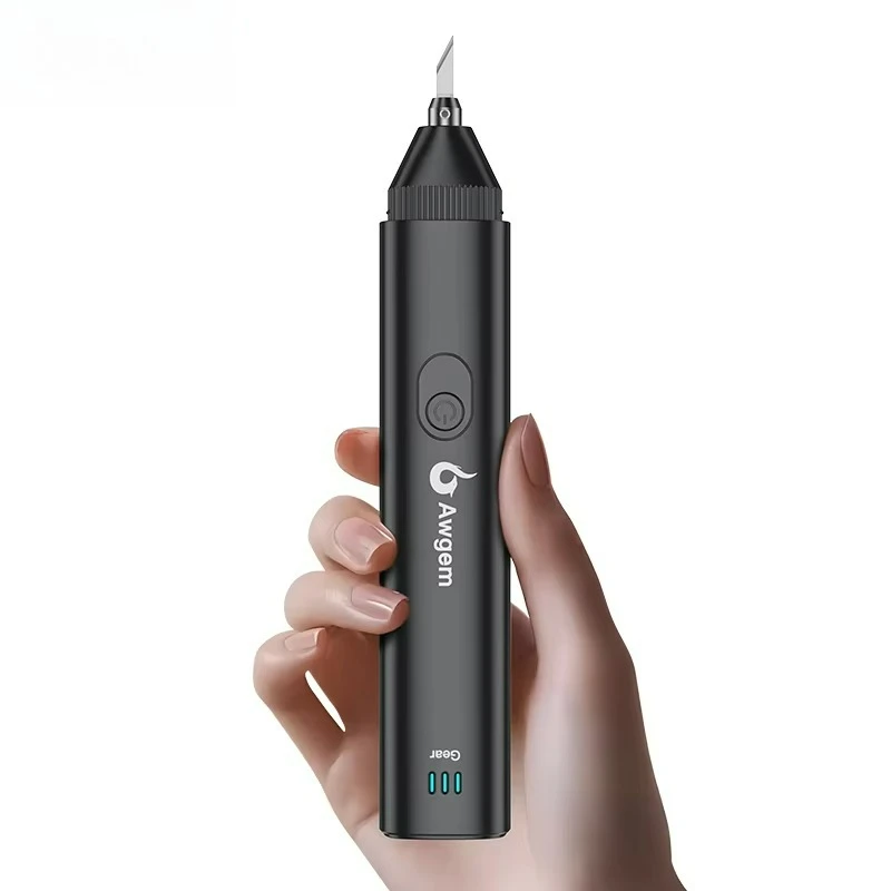 

Awgem Handmade DIY Electric Engraving Tool Ultrasonic Manual Knife for Cutting Fabric