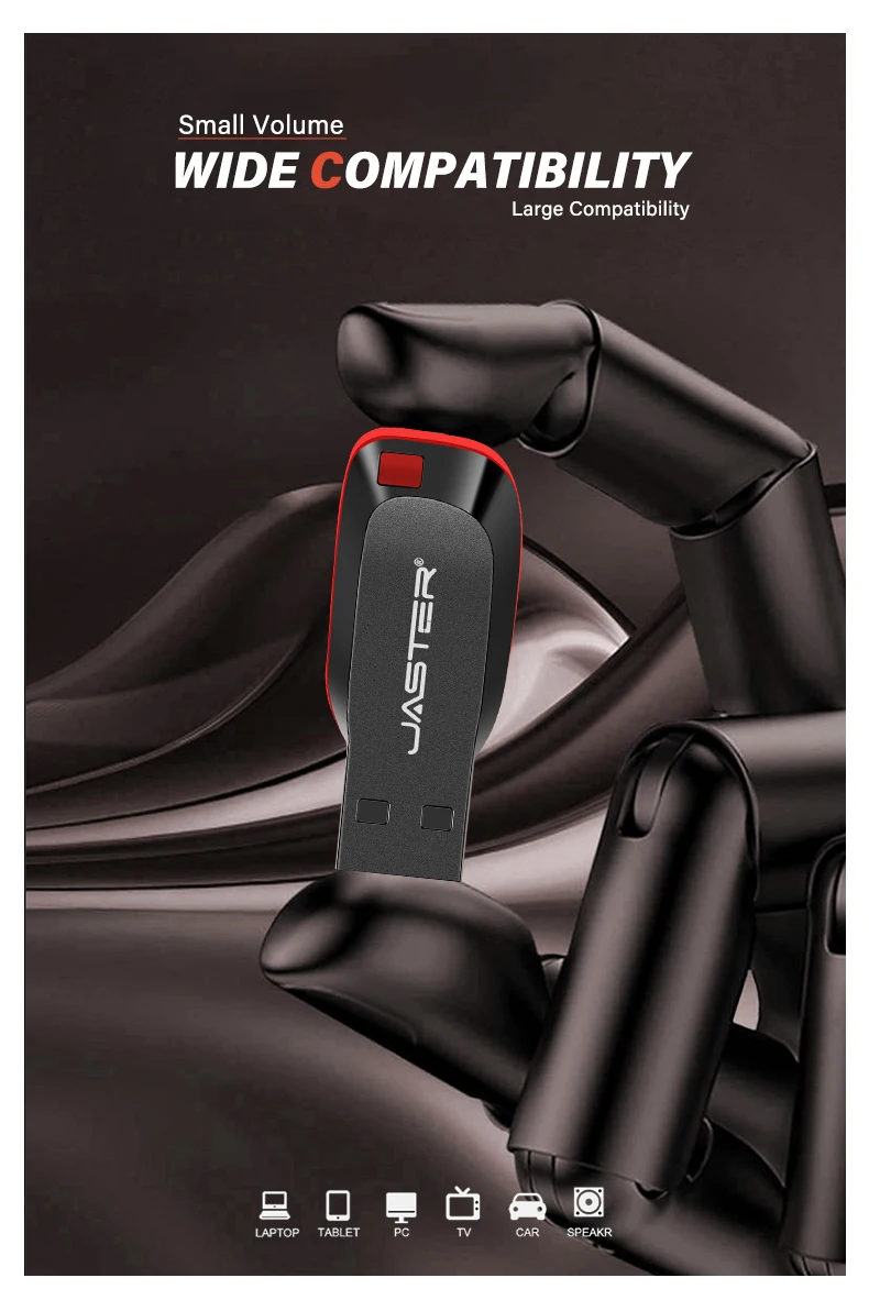 JASTER USB-Stick 4GB 8GB Pen Drive 16GB 32GB Pendrive 64GB 2.0 Geschenk-USB-Stick Großhandel Kleine Kapazität 128MB U-Disk – Detail 5