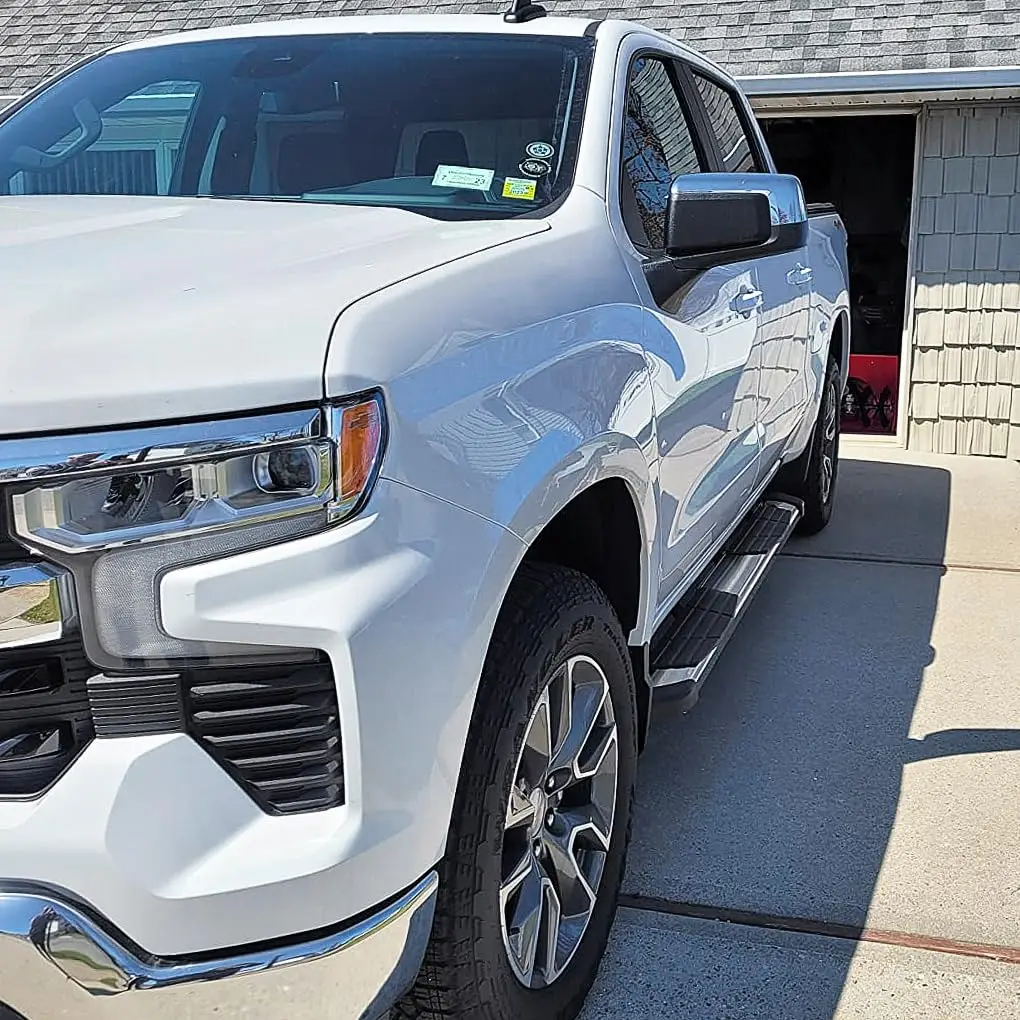 6.5 Inch Running Boards for 2019-2026 Silverado/Sierra 1500 Crew Cab