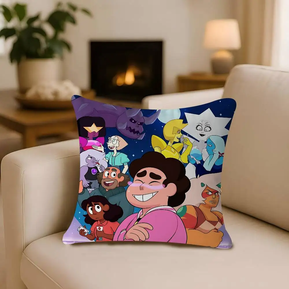 

Cartoon S-Steven-Universe Pillowcases Home Bedding Decorative Pillow Cover Wedding Super Soft Pillow Case