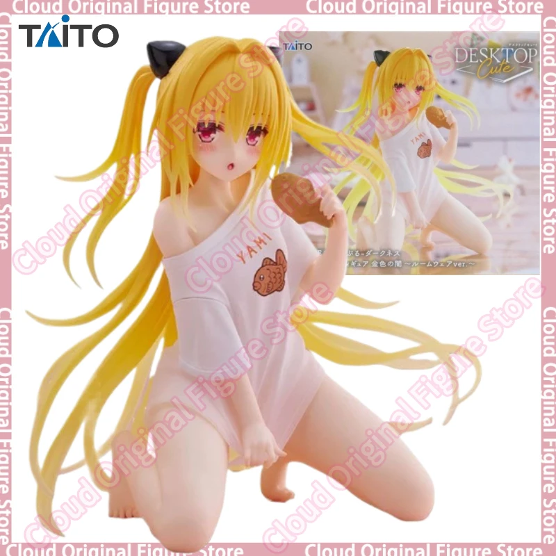

In Stock 100% Original TAITO Desktop Cute To Love-Ru Eve Darknes PVC Anime Figures Model Collection Doll Toy Gift
