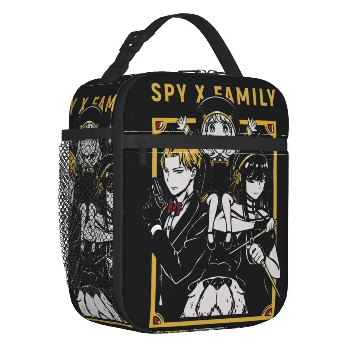 

Spy X Family Anya Bond Cartoon Anime Thermal Insulated Lunch Bag Women Resuable Lunch Tote for Kids School Children Food Box