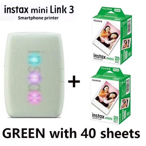 Imagen 1 del producto Fujifilm Instax Mini Link 3 Mini Link impresora Instax impresoras para cámaras fotográficas para Smart PhoneApp máquina de película nueva cámara Fujifilm