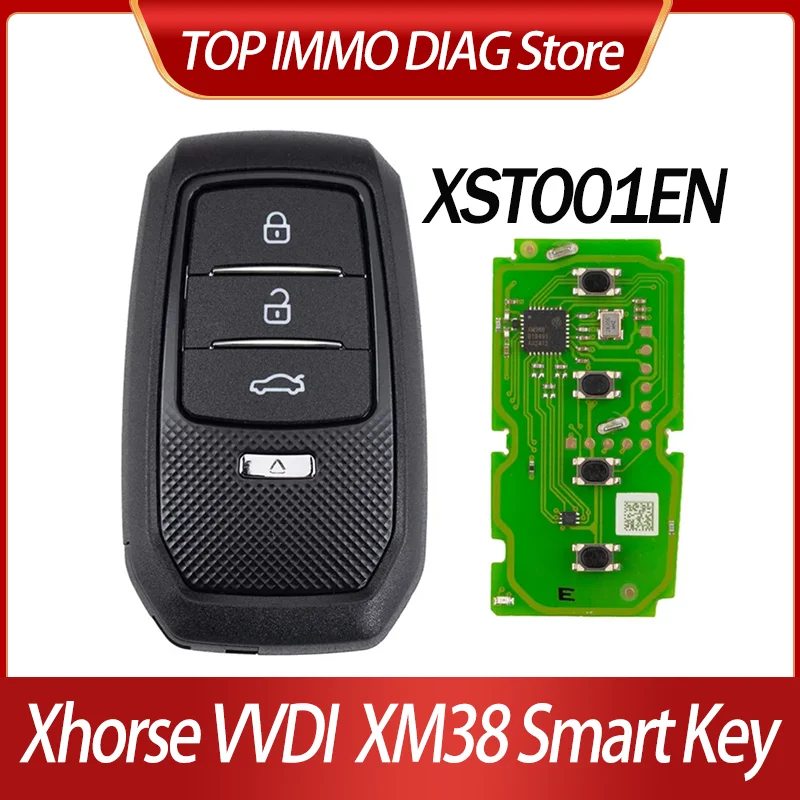 Xhorse VVDI XM38 Smart Key XSTO01EN XSTO03EN XSTO20EN 4D 8A 4A All key lost Add key VVDI Mini key tool Max Key tool Plus VVDI2