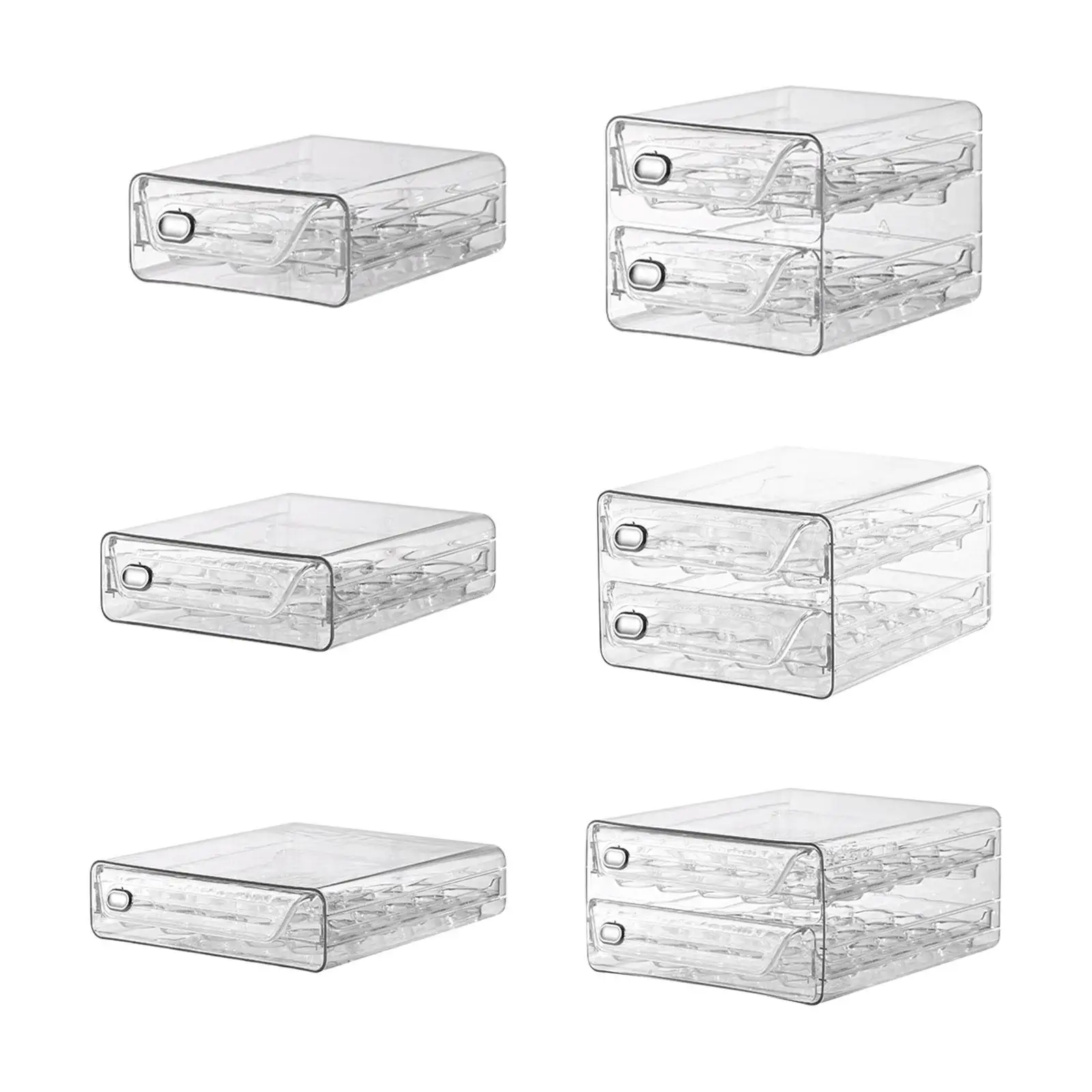 

Органайзер для яиц: контейнер-ящик для хранения яиц в холодильнике, на кухне, экономит место