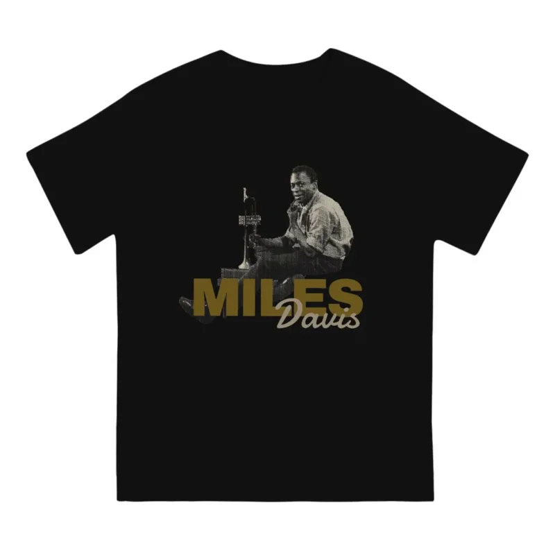 The Prince of Darkness Man TShirt Miles Jazz Davis Individuality T Shirt Harajuku Sweatshirts New Trend