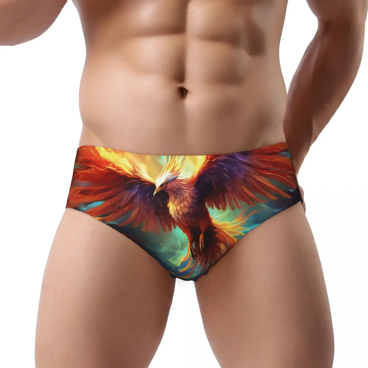 

Мужское сексуальное нижнее белье Fire Phoenix, треугольные шорты, удобные стильные мягкие тонкие плавки, оптовая продажа, трусы-боксеры, шорты