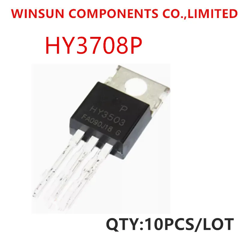 100% New Original HY3708P HY3708 TO-220 N-Channel FET 80V 170A