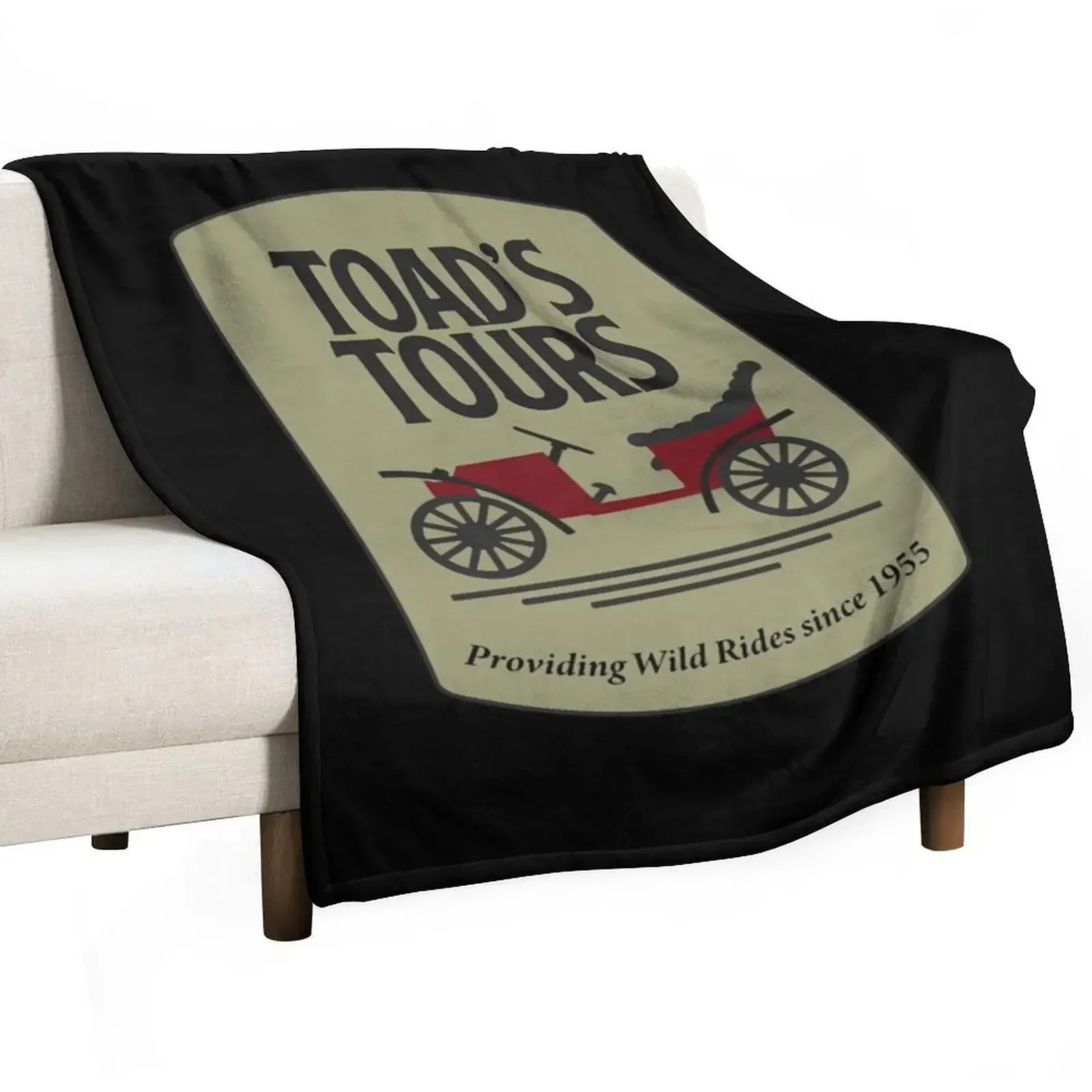 

Toad's Tours Throw Blanket for sofa Beach Blankets For Bed Blankets