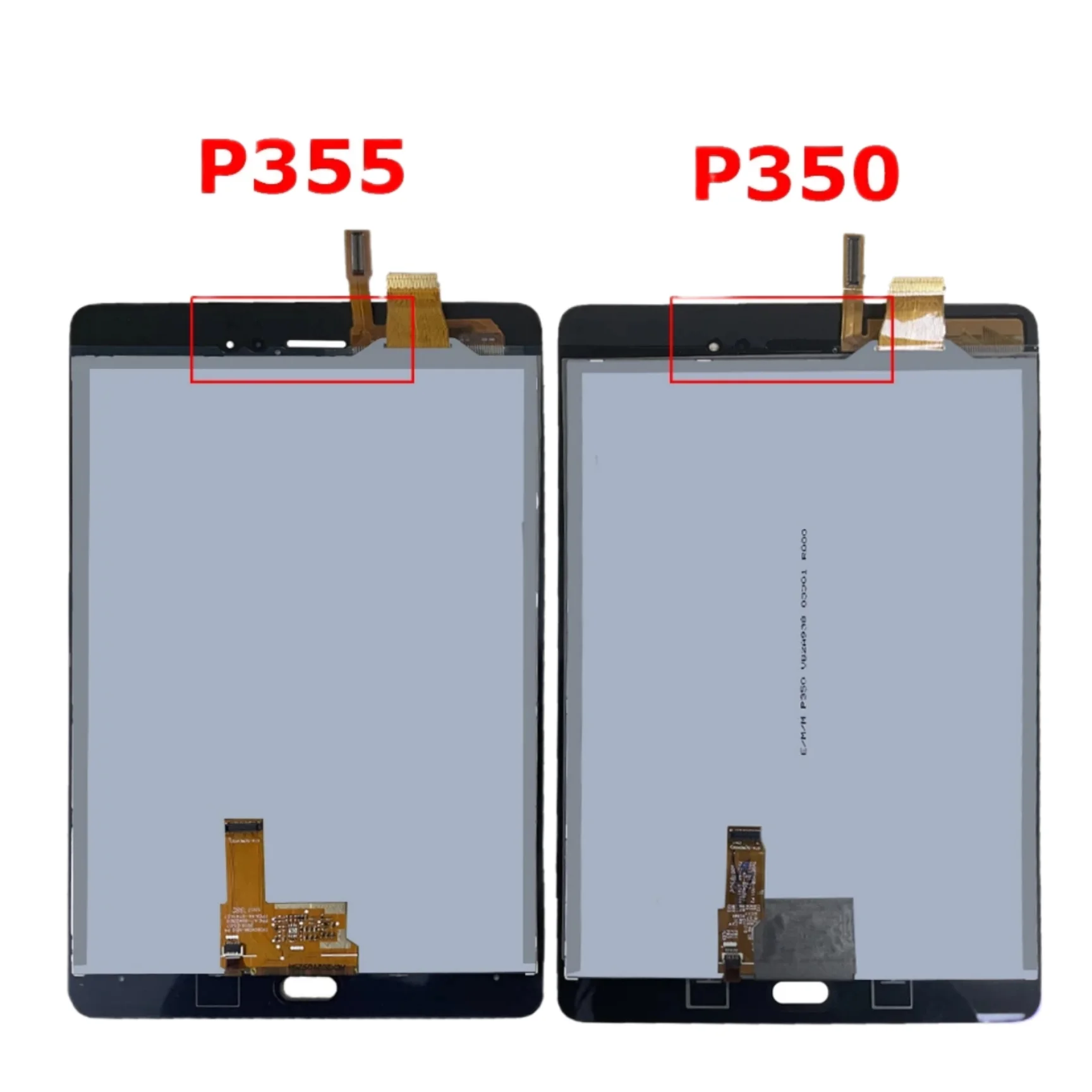 For Samsung Galaxy Tab A 8.0 SM-P350 P350 SM-P355 P355 LCD Display Touch Screen Digitizer Assembly Replacement