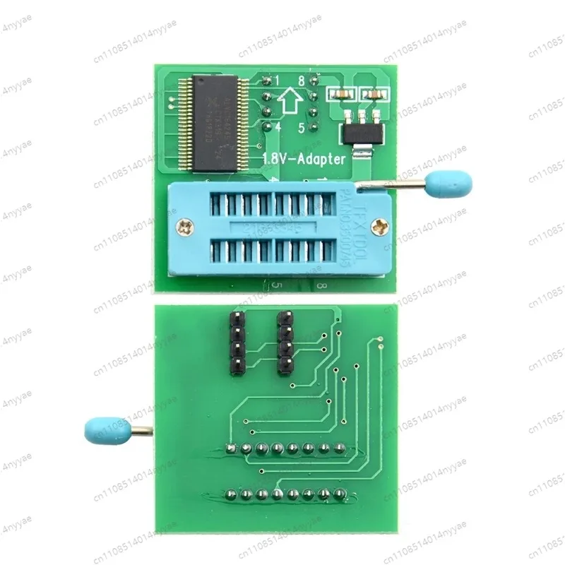 1.8V adapter for motherboard 1.8V SPI Flash SOP8 DIP8 W25 MX25 use on programmers TL866CS TL866A EZP2010 EZP2013 CH341