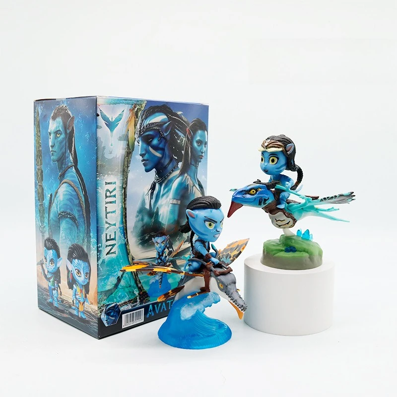 Neytiri & Jake Sully 12cm PVC Action Figure Model Cute Collectible Toy for Movie Lovers