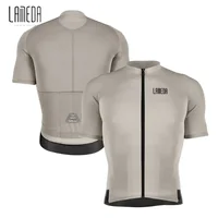 Lameda Ciclismo Jersey COOLMAX Camiseta de bicicleta de secado rápido de manga corta para hombre con bolsillos Ropa de ciclismo para hombre
