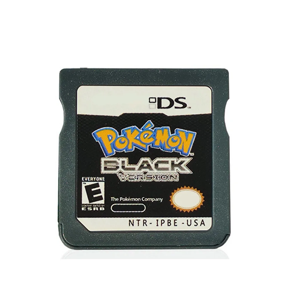 DS Video cHeartGold SoulSilver أسود أبيض لـ NDS/2DS/3DS/NDSL