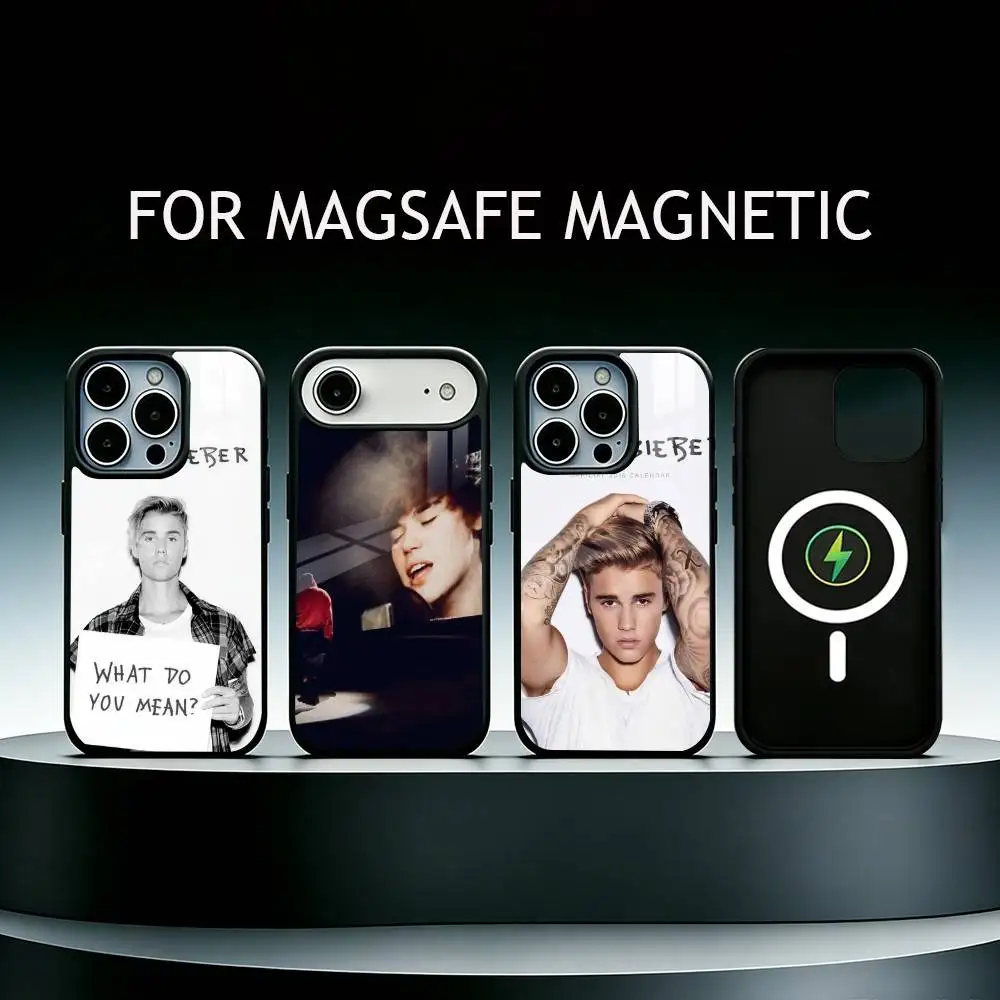 

Justin Bieber Phone Case For iPhone17,16,15,14,13,12,11 Plus,Pro Max Magnetic For Magsafe Wireless Charging