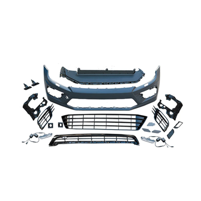 

Высококачественные автомобильные бамперы оптом, комплект кузова из полипропилена, воздухозаборная решетка для SCIROCCO R 2015-2017 STYLE