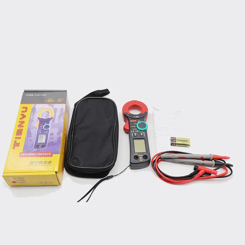 Micro Current Clamp Meter AC Leakage Current Test Circuit Detection Tool AC/DC Voltage Test Data Retention Automatic Shutdown