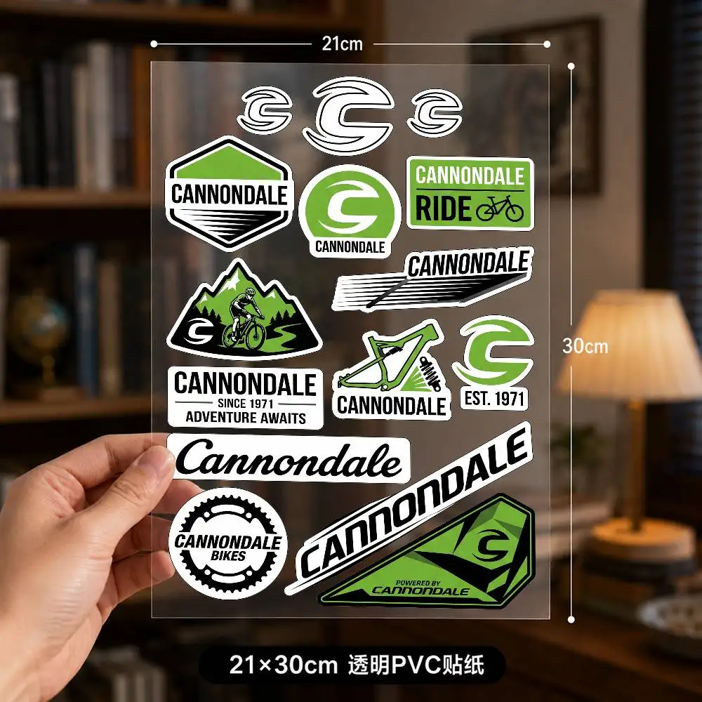 

Cannondale Decal Set High Quality Printed And Cut Stickers Motorcycle Sticker
