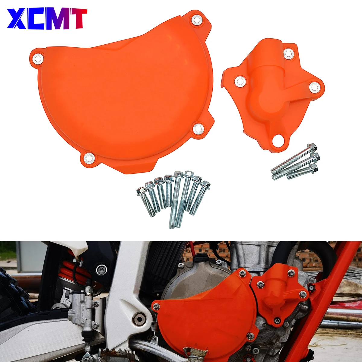 

Motocross Clutch Guard Water Pump Cover Protector For KTM SX-F XC-F XCF-W Freeride EXC-F SIX DAYS 250 350 2012-2016 Dirt Bike