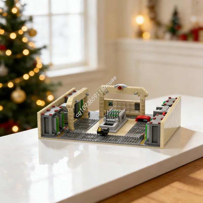 

1508 деталей MOC Супергерои Marvel X-Men: Камера трансформации, конструктор, игрушка, подарок на Рождество